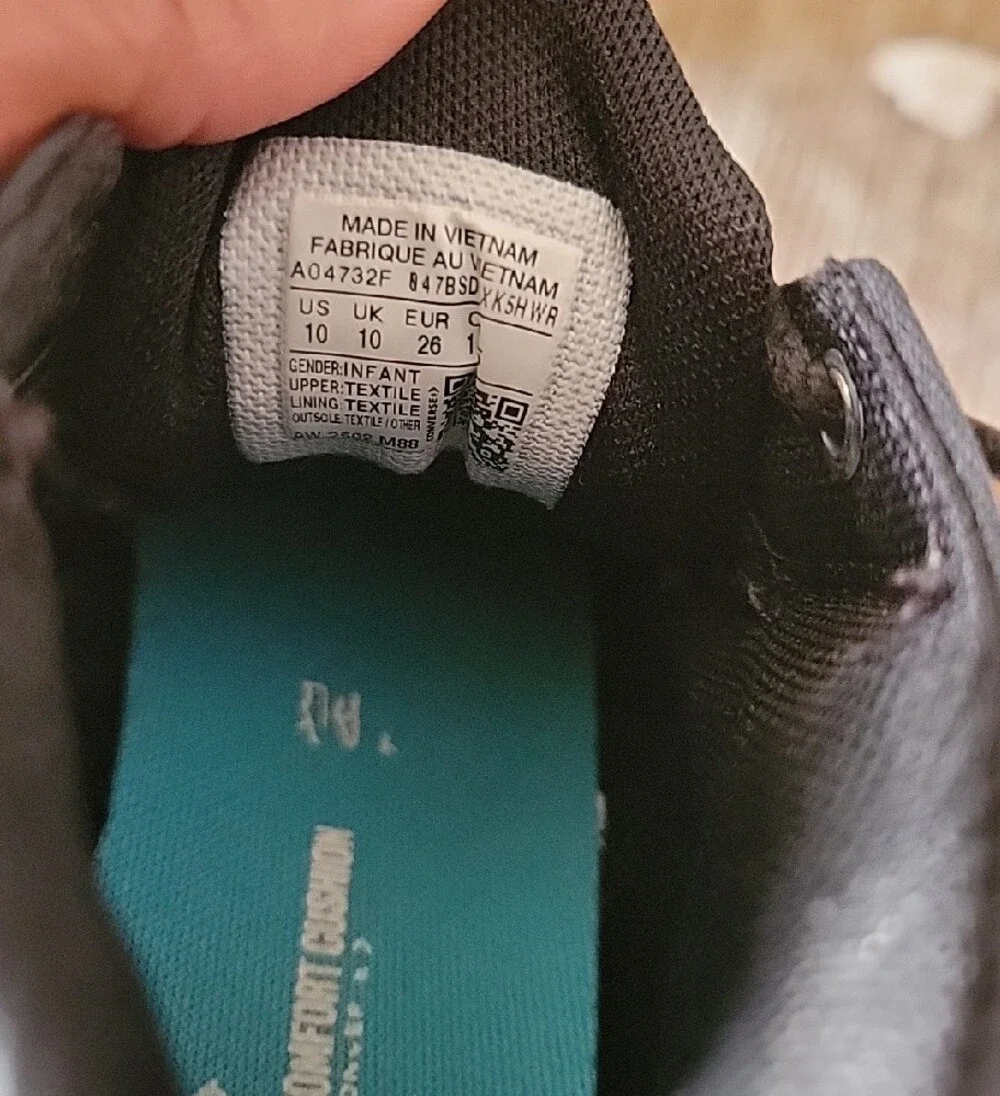Converse durable black